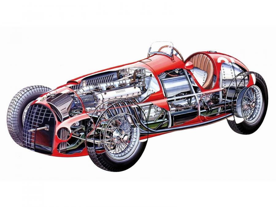  Ferrari 125 Formula 1948 года  (фото 3 из 7)